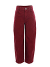 Meisjes Colour Jeans van LOOXS 10sixteen in de kleur Ruby red in maat 170-176.