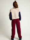Meisjes Colour Jeans van LOOXS 10sixteen in de kleur Ruby red in maat 170-176.