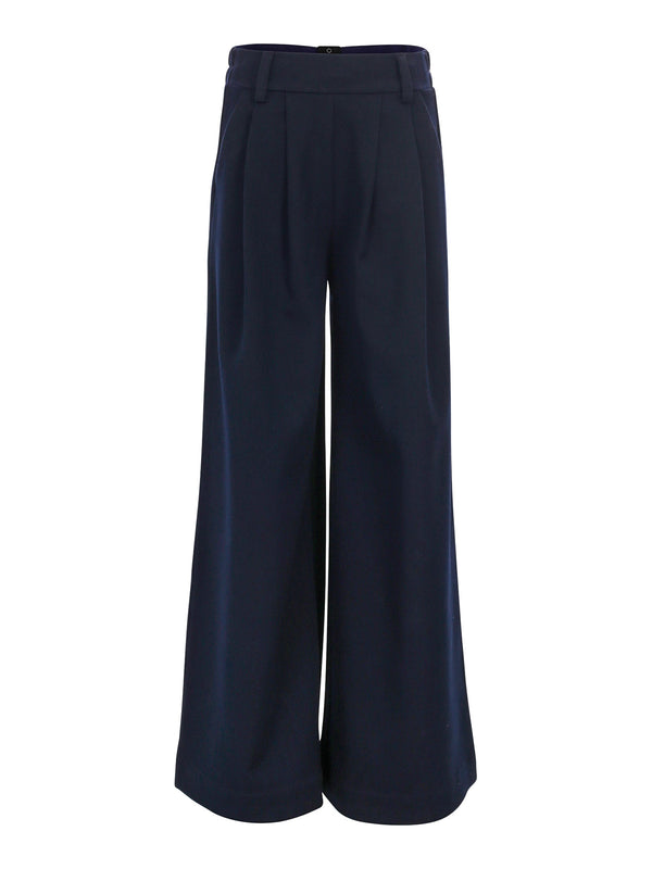 Meisjes Wide Leg van LOOXS 10sixteen in de kleur night blue in maat 170-176.