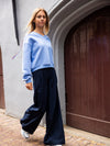 Meisjes Wide Leg van LOOXS 10sixteen in de kleur night blue in maat 170-176.