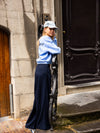 Meisjes Wide Leg van LOOXS 10sixteen in de kleur night blue in maat 170-176.