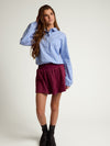 Meisjes Lace Skort van LOOXS 10sixteen in de kleur Ruby red in maat 170-176.