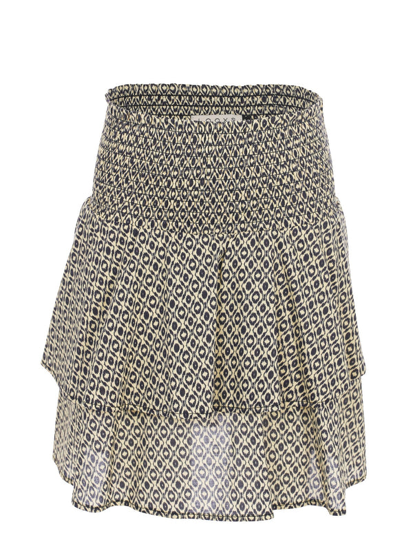 Meisjes Smock Skort van LOOXS 10sixteen in de kleur WILDLIFE in maat 170-176.