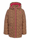 Meisjes Fake Down Jacket van LOOXS Little in de kleur Wild hearts.