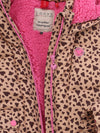 Meisjes Fake Down Jacket van LOOXS Little in de kleur Wild hearts.