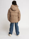 Meisjes Fake Down Jacket van LOOXS Little in de kleur Wild hearts.