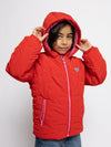 Meisjes Quilted Hearts Jack van LOOXS Little in de kleur scarlet red.