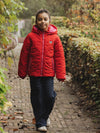 Meisjes Quilted Hearts Jack van LOOXS Little in de kleur scarlet red.