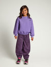 Meisjes Scuba Sweater van LOOXS Little in de kleur VERBENA PURPLE.