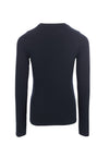 Meisjes Rib Tee van LOOXS Little in de kleur night blue.