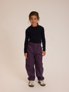 Meisjes Rib Tee van LOOXS Little in de kleur night blue.