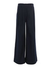Meisjes Pantalon Pants van LOOXS Little in de kleur night blue.