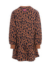 Meisjes Leopard Dress van LOOXS Little in de kleur LEOPARD LOVE.