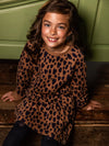 Meisjes Leopard Dress van LOOXS Little in de kleur LEOPARD LOVE.