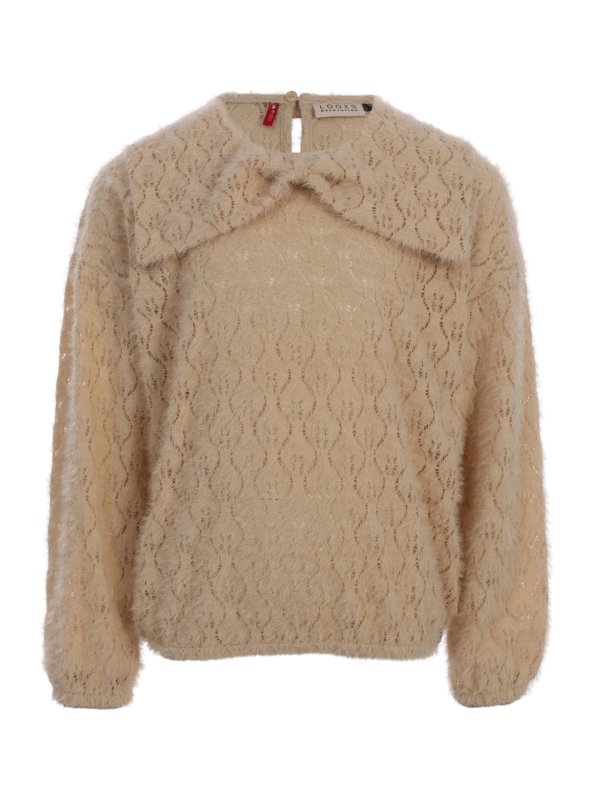 LOOXS Little Lace Bow Blouse