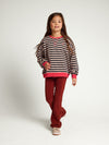 LOOXS Little Y/D Stripe Sweater