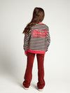 LOOXS Little Y/D Stripe Sweater