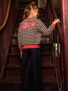 LOOXS Little Y/D Stripe Sweater