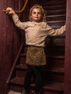 LOOXS Little Leopard Jeans Skirt
