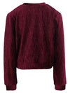 LOOXS Little Velvet Crinkle Top