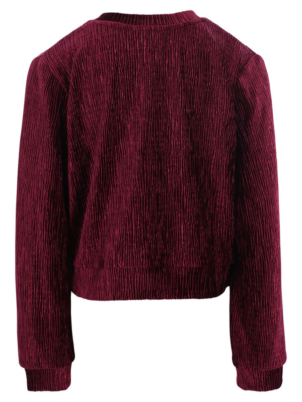 LOOXS Little Velvet Crinkle Top