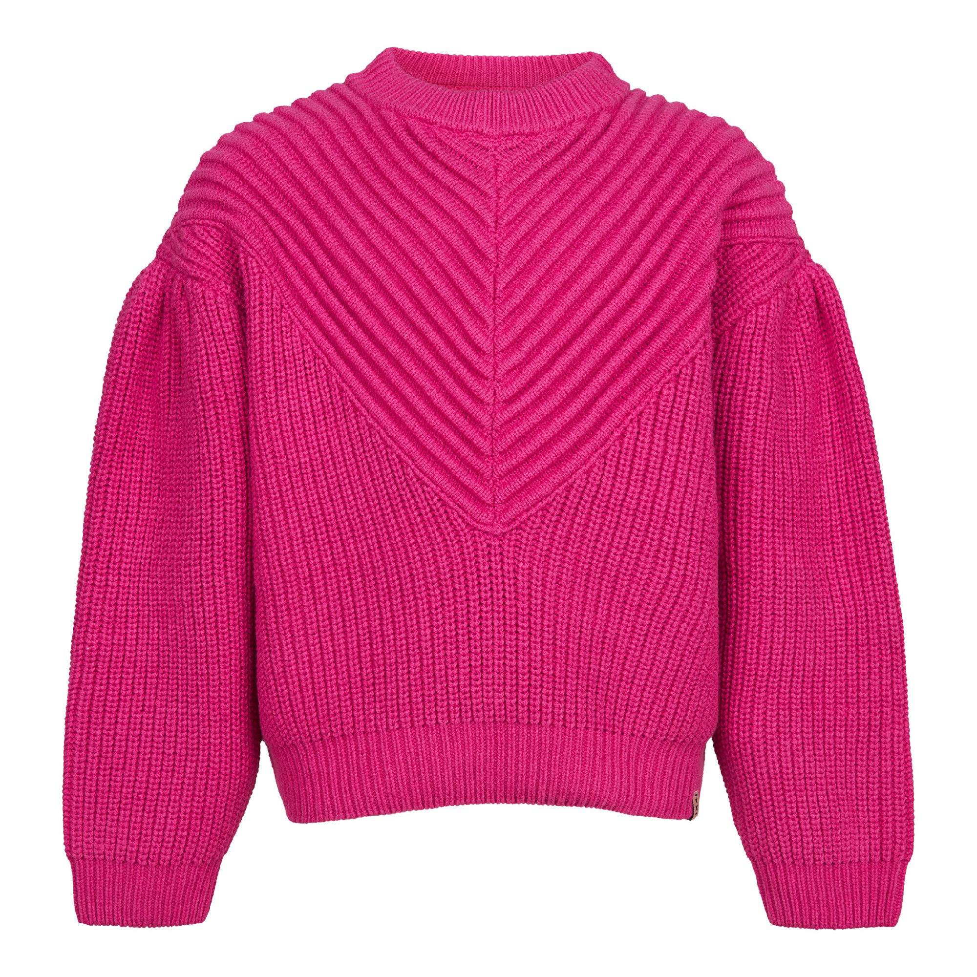 Blue Rebel Girls Knit Sweater Fancy Georgette