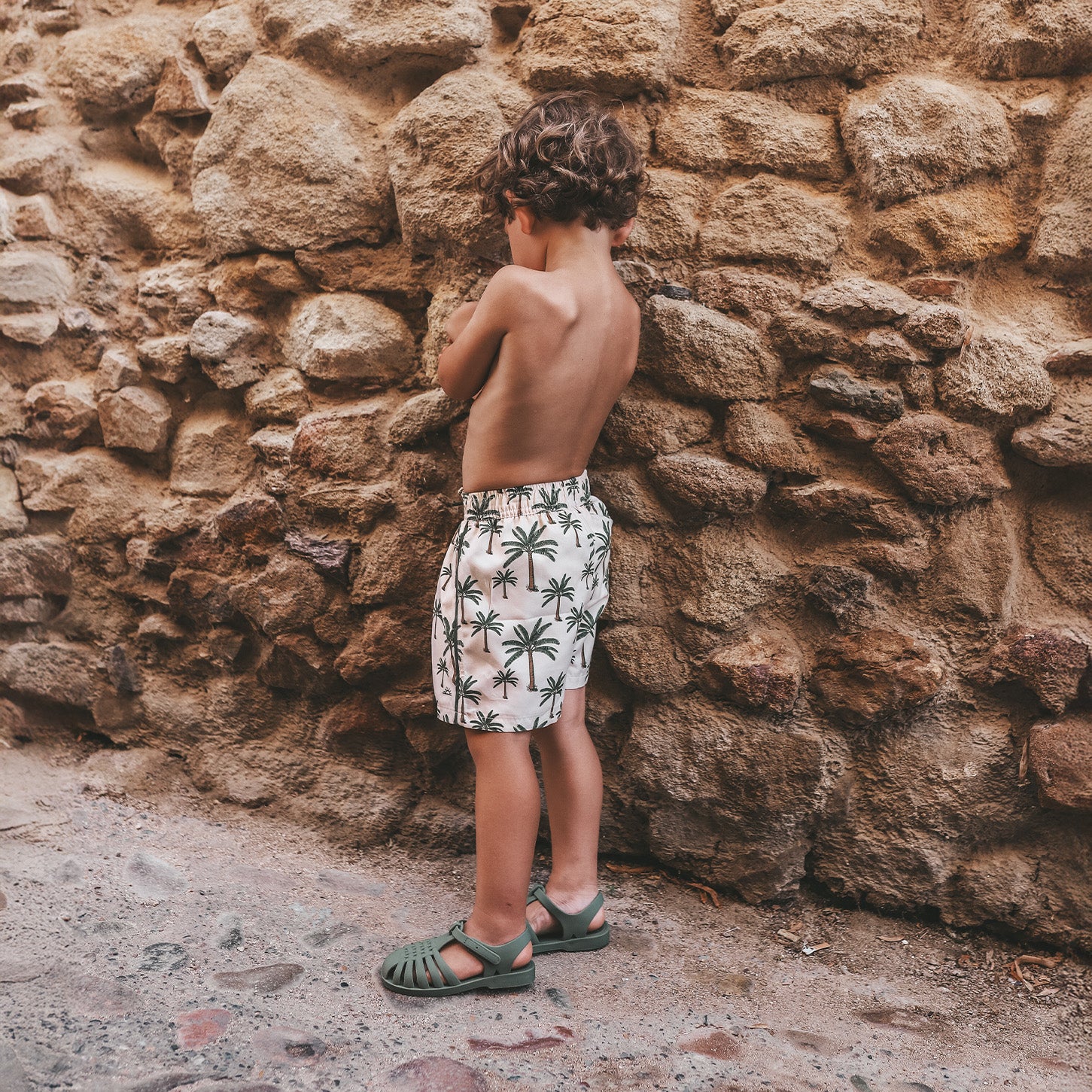 Salted Stories Crown Tree | Swim Shorts