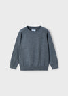 Mayoral Basic cotton jumper w/round