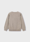 Mayoral Basic cotton jumper w/round
