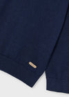 Mayoral Basic cotton jumper w/round