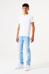 Jongens Jeans Tavio light used van Garcia in de kleur Light used in maat 152.