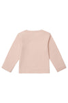 Meisjes Tee Neisse long sleeve van Noppies in de kleur Rose Smoke in maat 68.