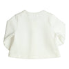 Meisjes Cardigan Doppi van Gymp in de kleur Off White in maat 86.