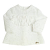 Meisjes Tunic Malou van Gymp in de kleur Off White - Gold in maat 86.