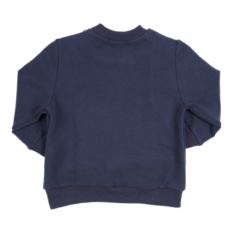 Jongens Sweater Carbondoux van Gymp in de kleur Navy in maat 86.