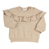 Meisjes Sweater Lucia van Gymp in de kleur Beige in maat 86.