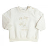 Meisjes Sweater Carbondoux van Gymp in de kleur Off White in maat 86.