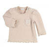 Meisjes Pullover Billy van Gymp in de kleur Beige in maat 86.