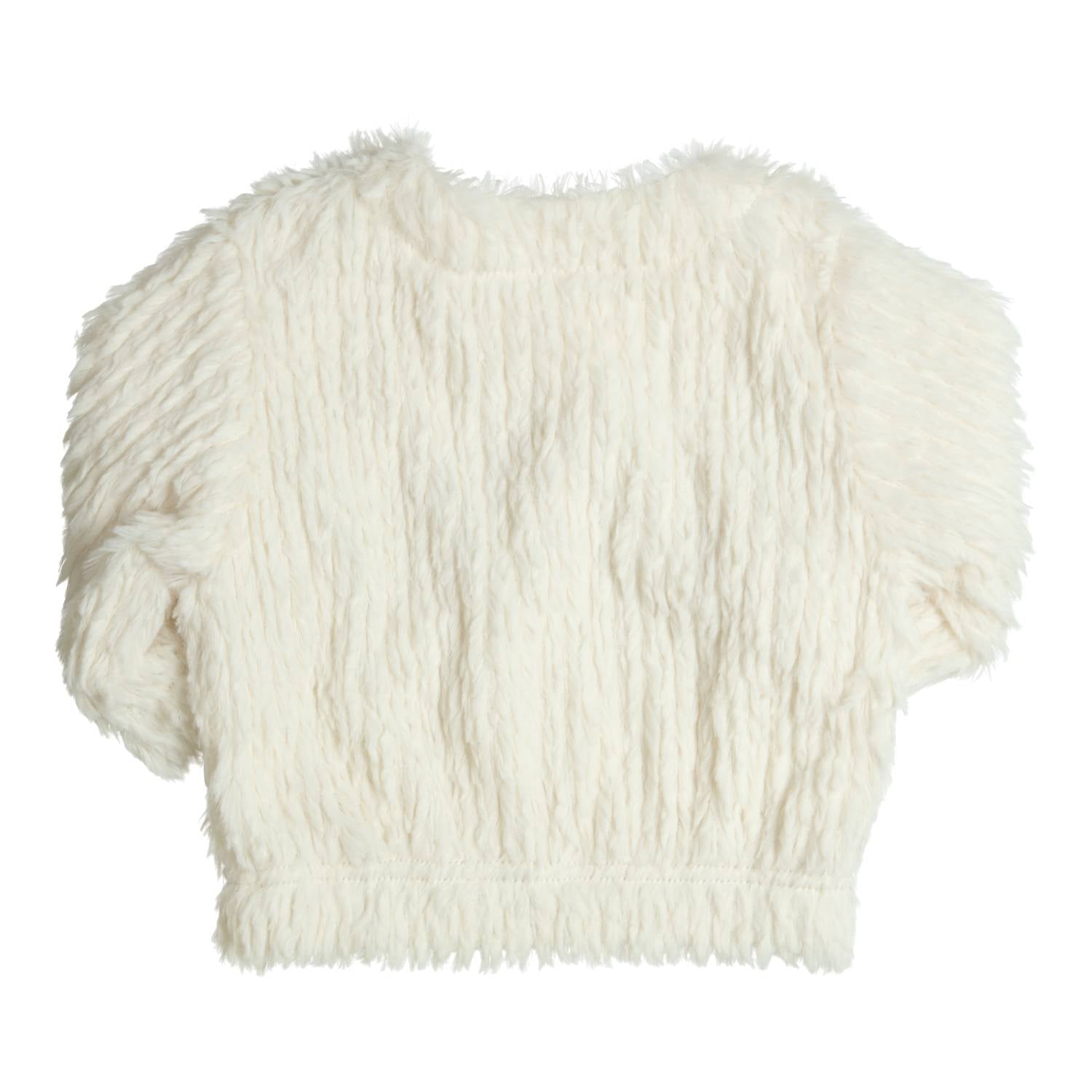 Meisjes Sweater Florry van Gymp in de kleur Off White in maat 86.