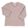 Meisjes Longsleeve Lucia van Gymp in de kleur Old Rose in maat 86.
