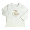 Jongens Longsleeve Aerodoux van Gymp in de kleur Off White in maat 86.