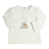 Meisjes Longsleeve Aerodoux van Gymp in de kleur Off White in maat 86.