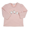 Meisjes Longsleeve Aerodoux van Gymp in de kleur Old Rose in maat 86.