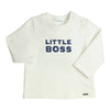 Jongens Longsleeve Aerodoux van Gymp in de kleur Off White in maat 86.