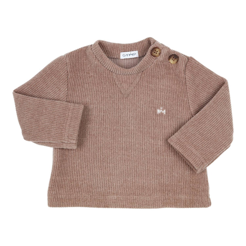 Jongens Pullover Marcel van Gymp in de kleur Brown in maat 86.
