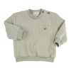 Jongens Sweater Carbondoux van Gymp in de kleur Pale Green in maat 86.