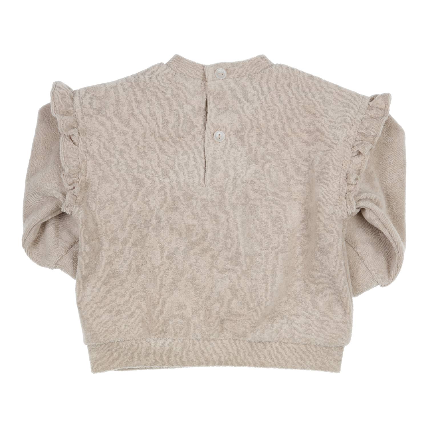 Meisjes Sweater Ido van Gymp in de kleur Beige in maat 86.