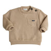 Jongens Sweater Abel van Gymp in de kleur Beige in maat 92.