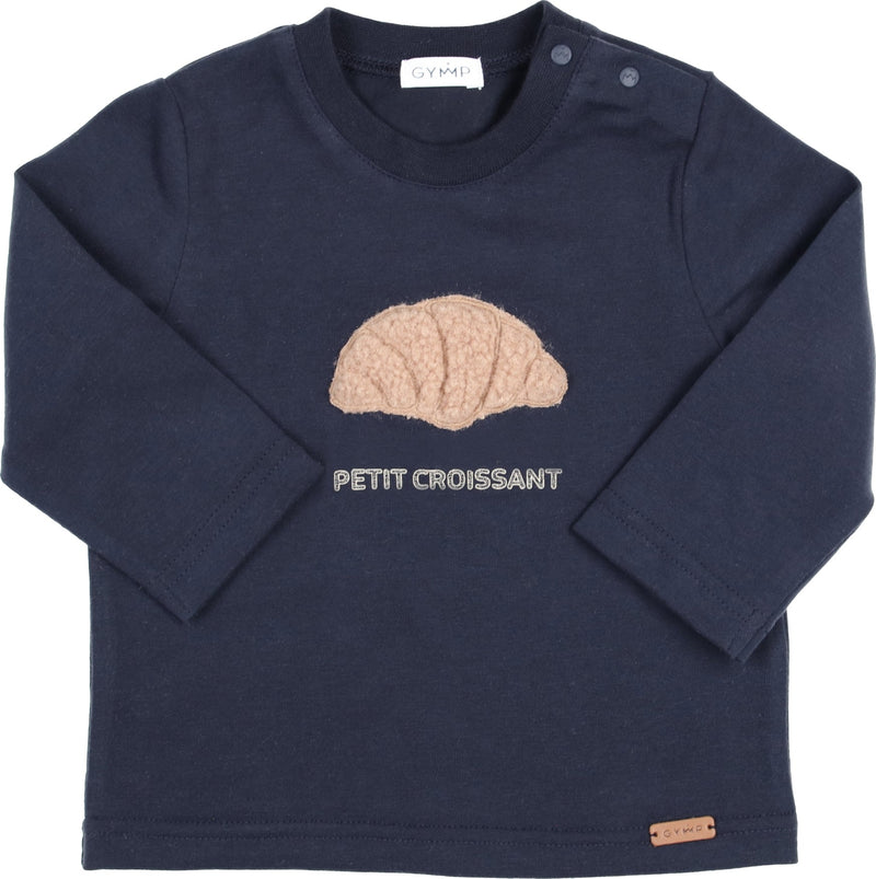 Jongens Longsleeve Aerodoux van Gymp in de kleur Navy in maat 92.