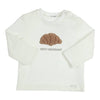 Jongens Longsleeve Aerodoux van Gymp in de kleur Off White in maat 92.